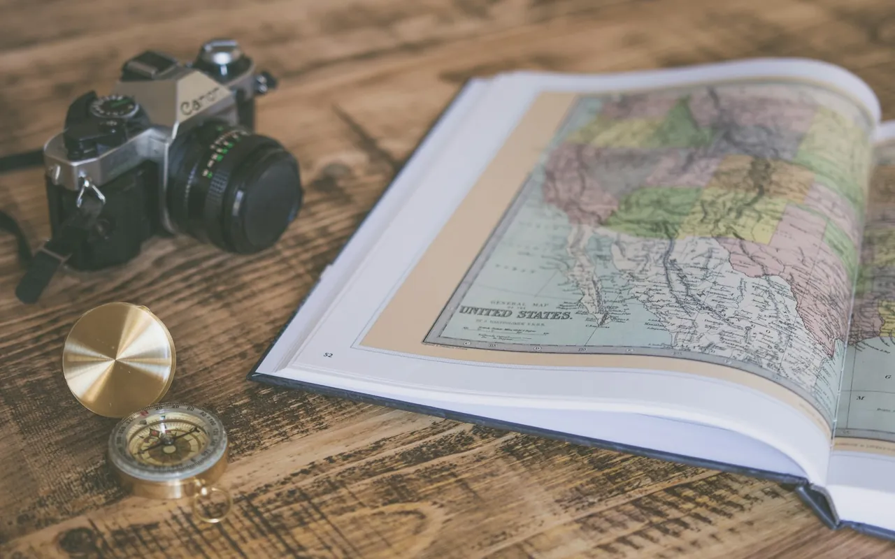 Map and compass illustrating jurisdiction selection
